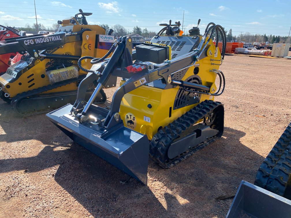 2026 ATS-T460 Tracked Mini Skid Steer With Some Damage