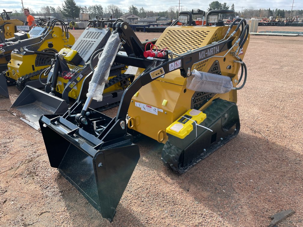 AGT MX-MRT14 Tracked Stand On Mini Skid Steer