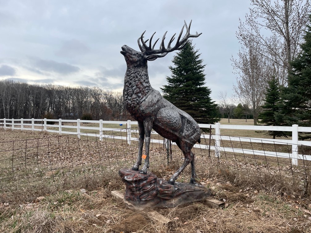 Elk Statue