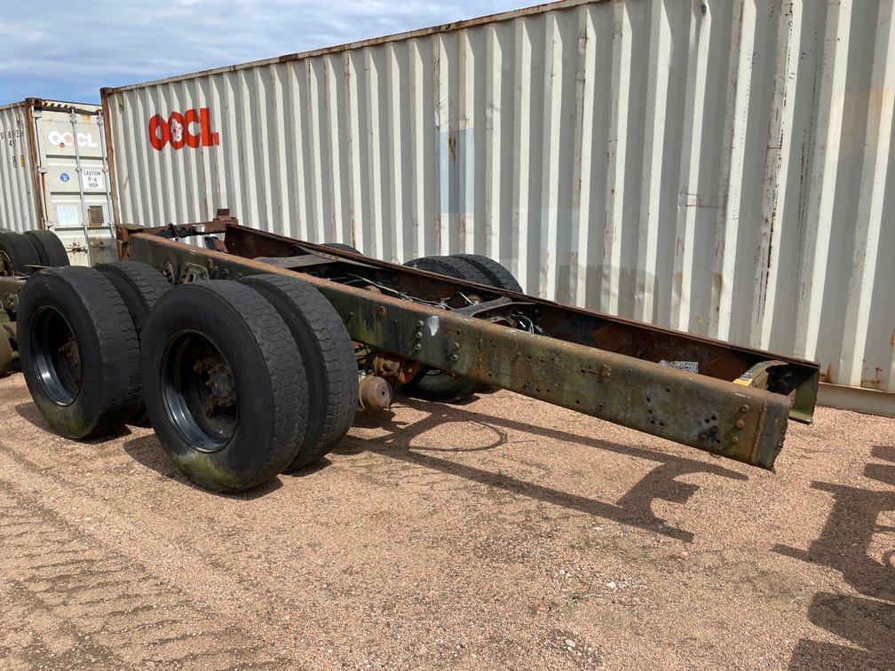 Tandem Axle and Double Frame Chassis Cut-Off