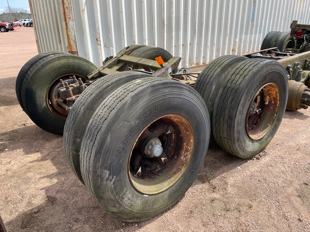 Tandem Axle Trailer Axle