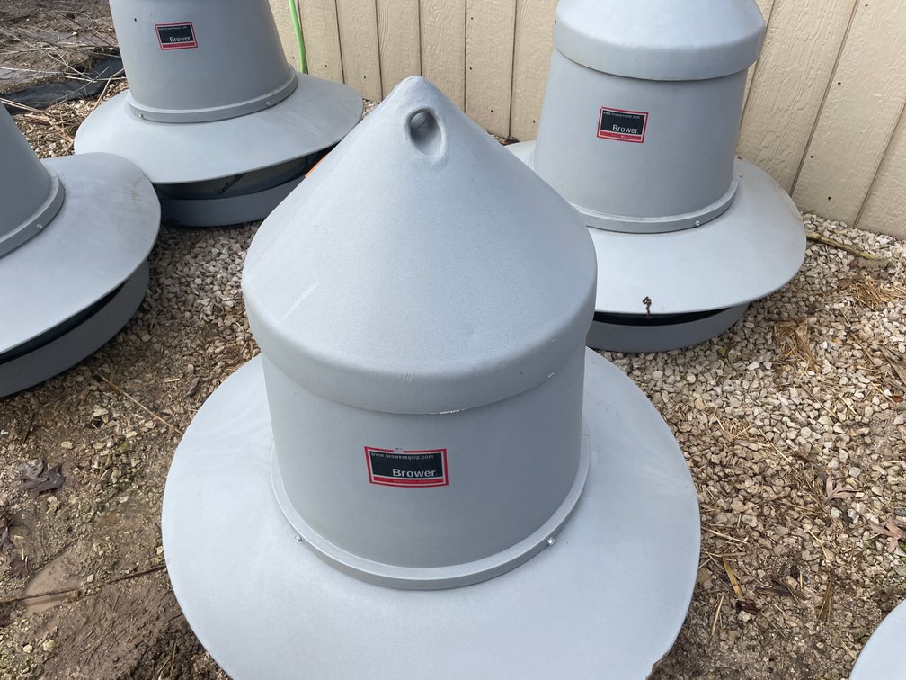 (2) Brower Poultry Feeders