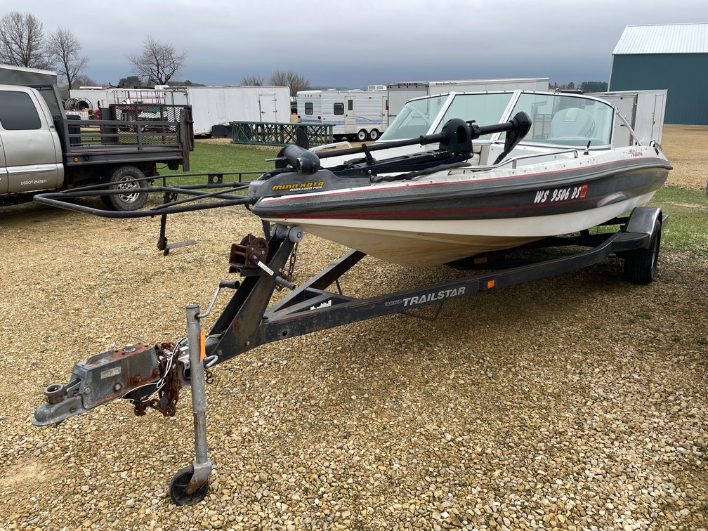1991 Nitro 190 Ultra 18' Open Bow Boat (Has WI Title)