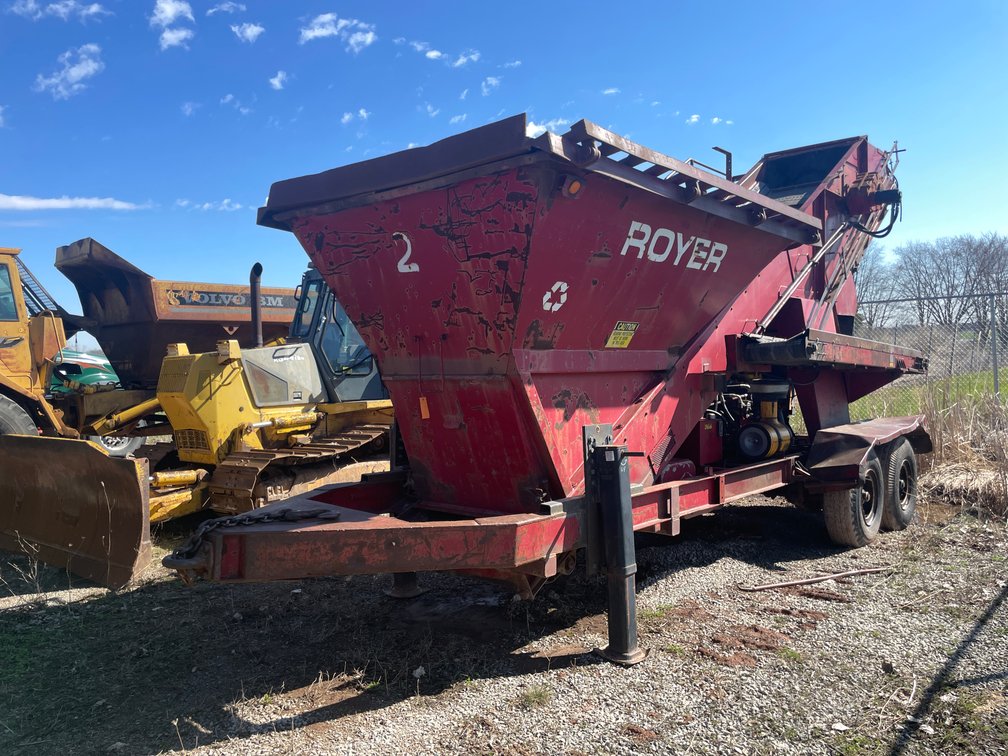 1992 Royer 401 Soil Shredder