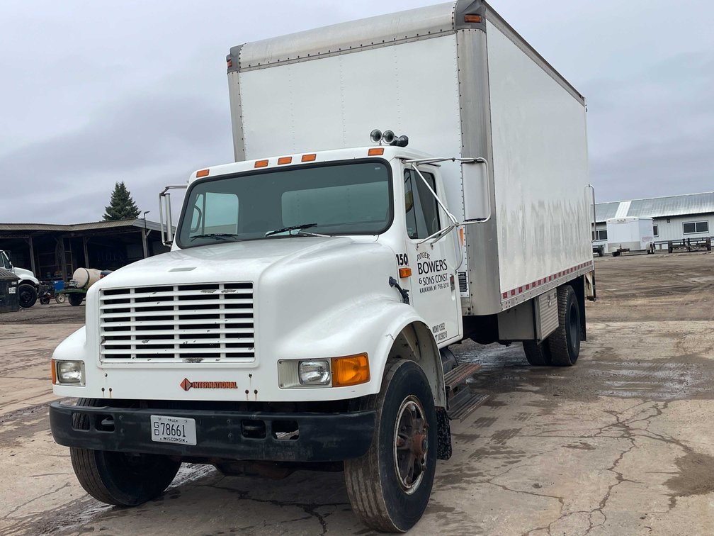 1991 International Box Truck (Has WI Title)