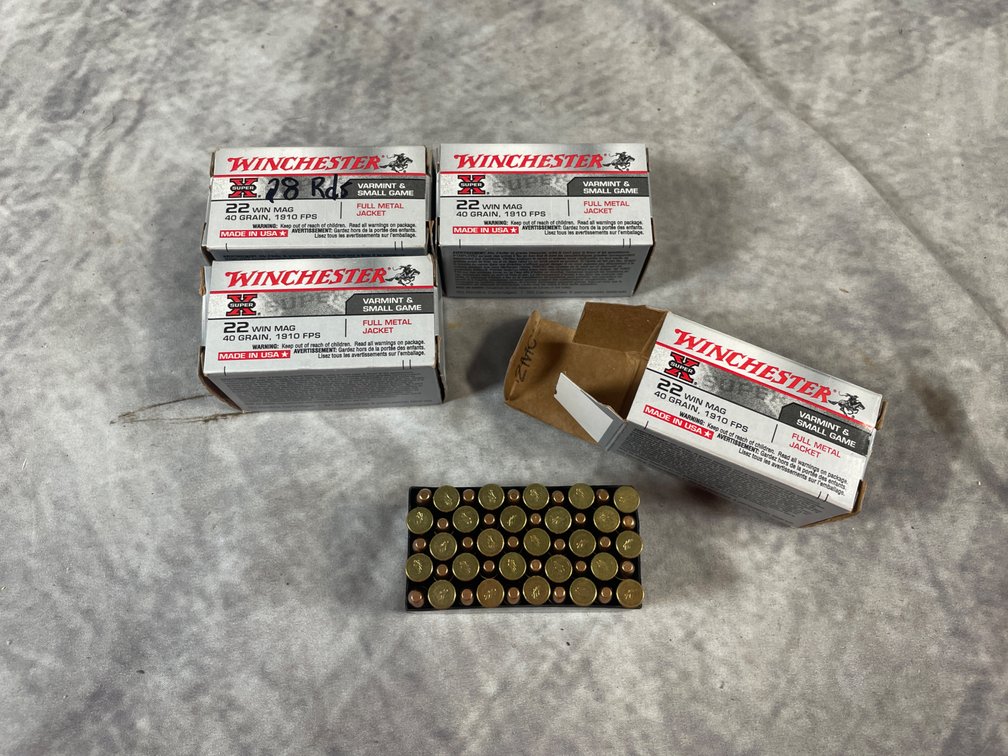 22 WMR Ammunition (Neenah,WI)