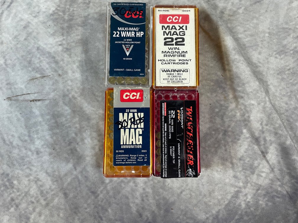 22 WMR Ammunition (Neenah,WI)