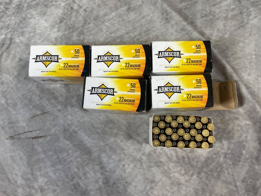 22 WMR Ammunition (Neenah,WI)