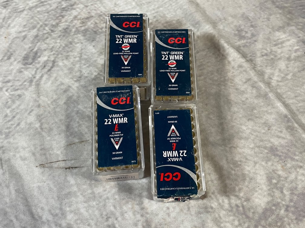 22 WMR Ammunition (Neenah,WI)