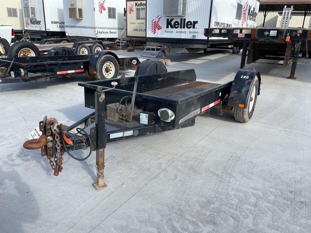 2014 Nova Scissor Lift Tilt Bed Trailer (Has WI Title)