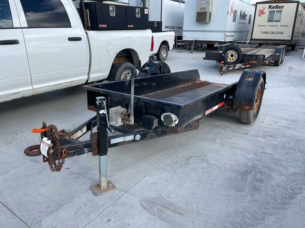2014 Nova Scissor Lift Tilt Bed Trailer  (Has WI Title)