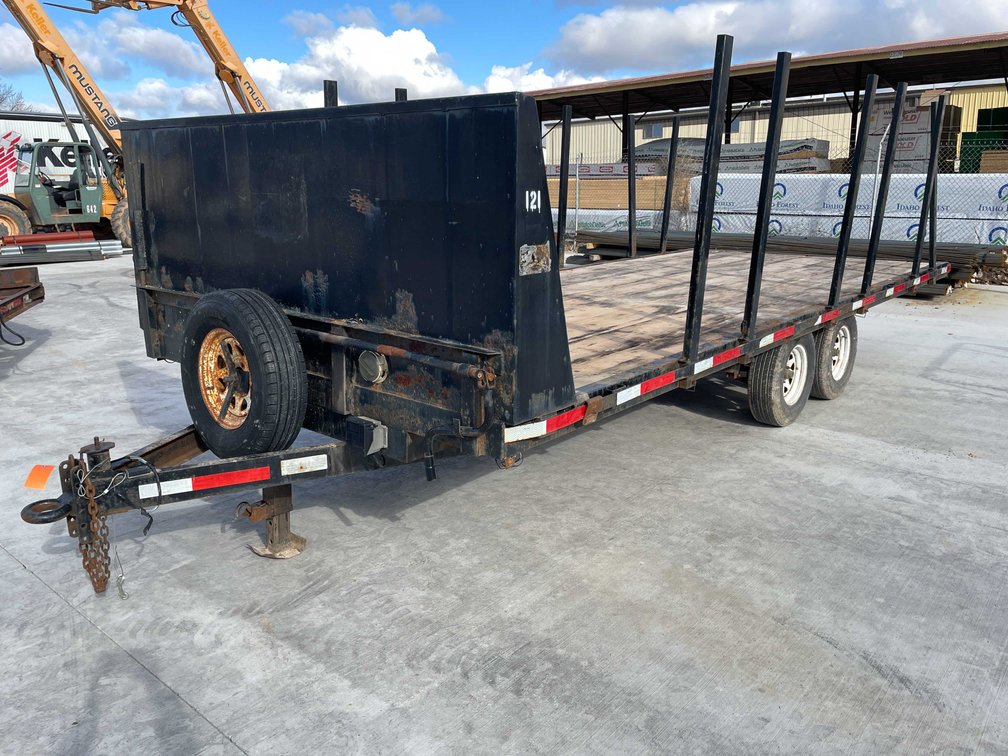 2008 Kirks Tandem Deck Over Trailer (Has WI Title)
