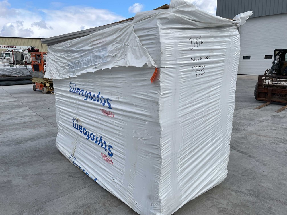Pallet of Styrofoam