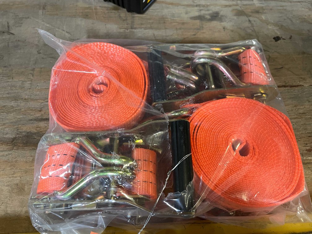 (2) Ratchet Straps, 1-1/2" W x 15' L (PR12)