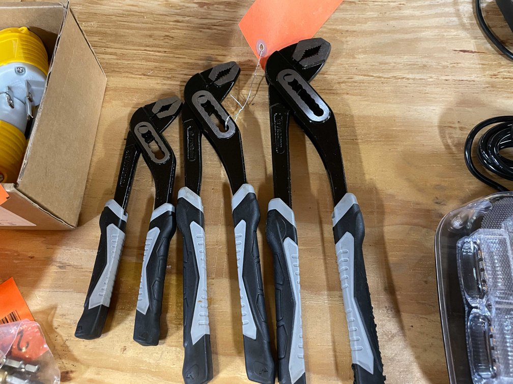 Lot of 3 Knipex Style Adjustable Pliers (PR13)