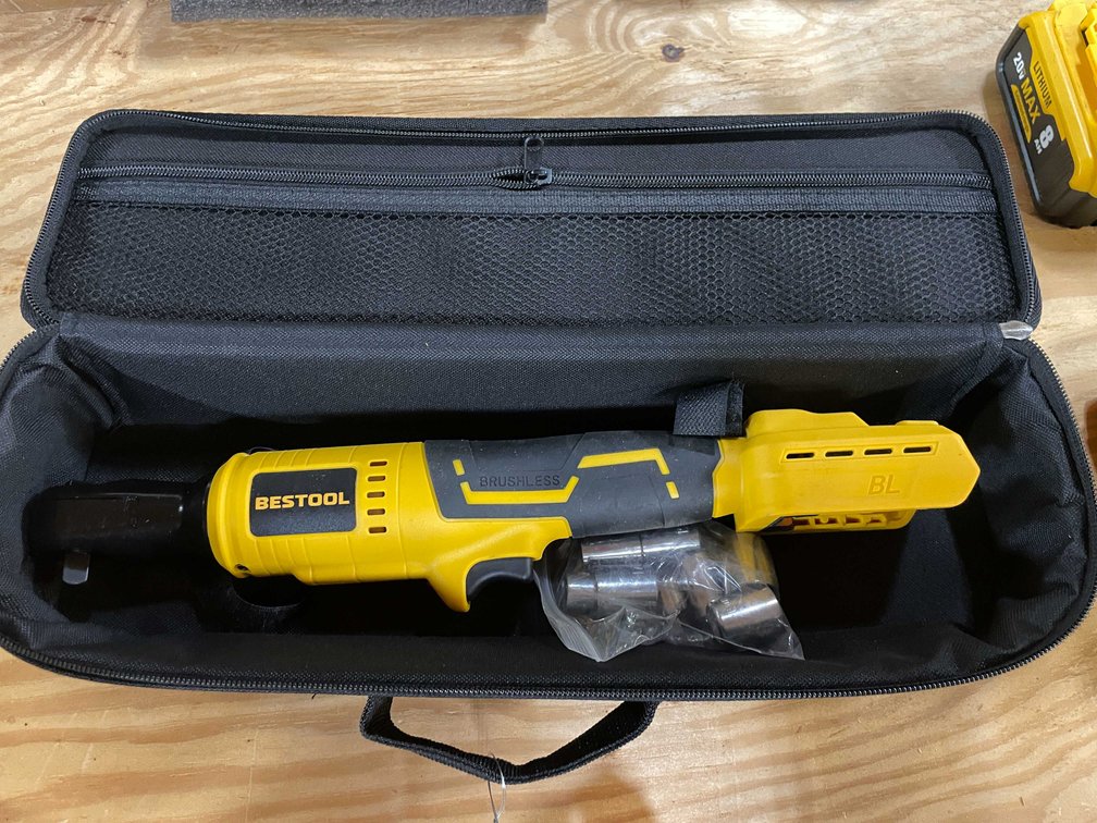DeWalt Style Cordless Ratchet Wrench With Case (PR13)