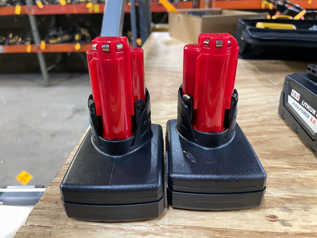 (2) Milwaukee Compatible 12 volt 8.0ah Batteries (PR13)