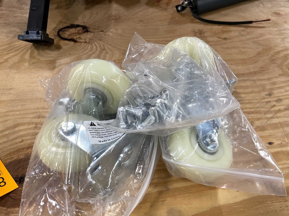 (4) 3" Caster Wheels (PR13)
