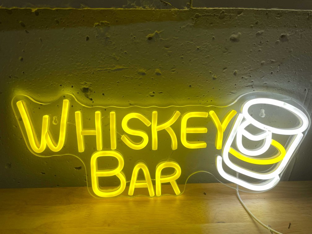 Whiskey Bar LED Neon Sign (T6)