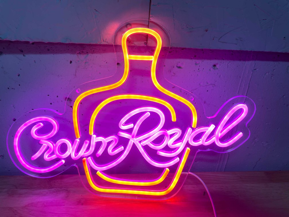 Crown Royal LED Sign (T6)