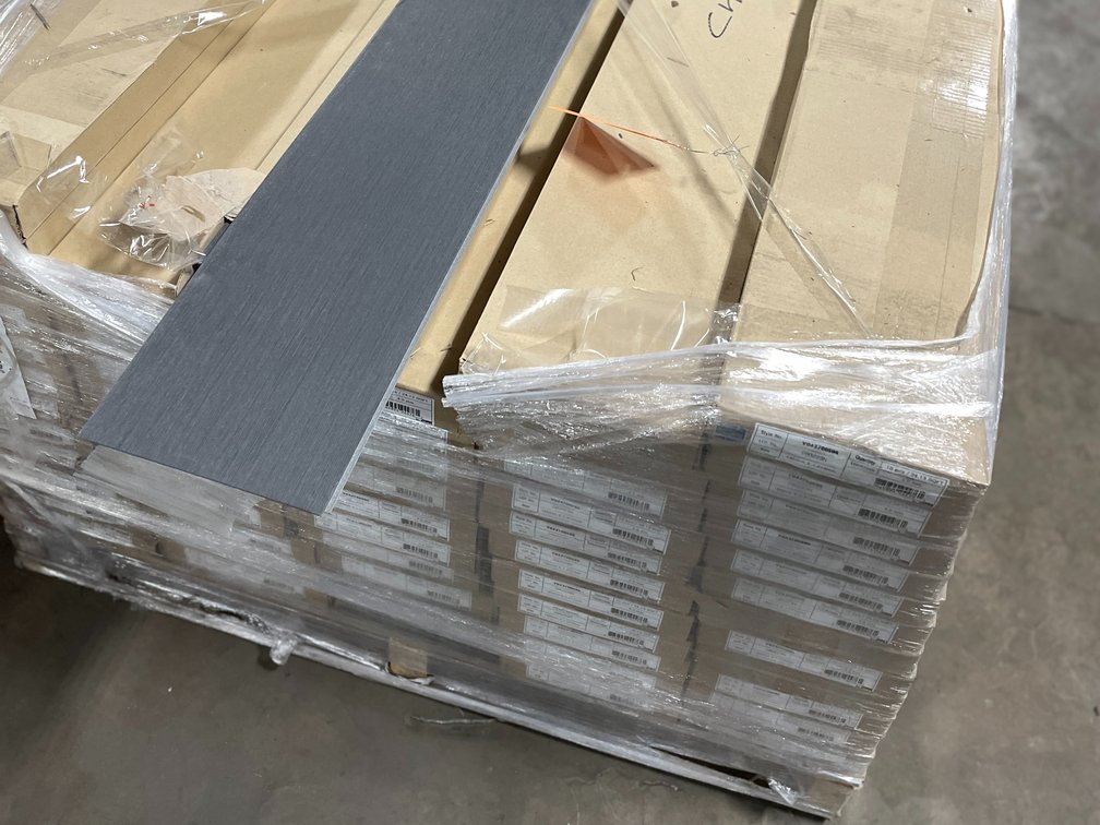 1,327.15 Sq. Ft. Shaw CHARCOAL Luxury Vinyl Click Planks - WATERPROOF Flooring (B)