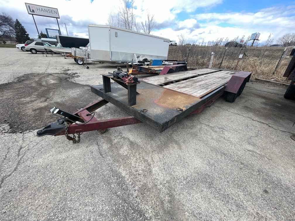 24'  Tilt Trailer (No Title, For Parts) (OF)