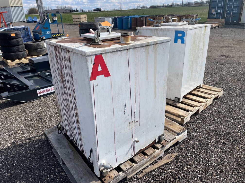 (2) Jacket Polyurethane Tanks
