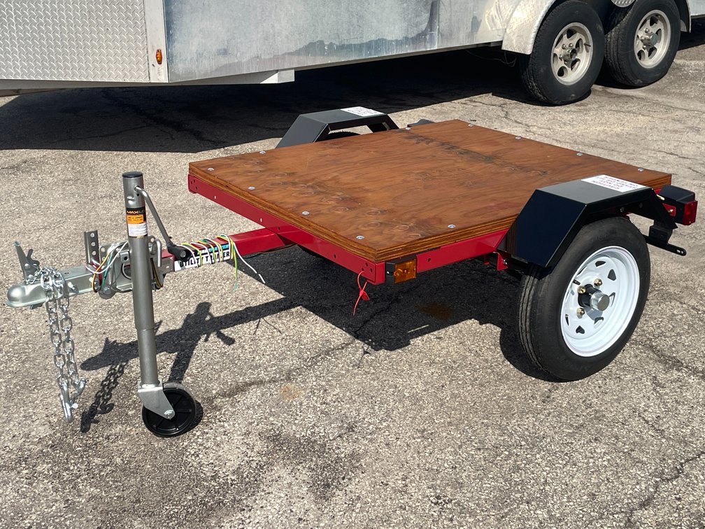 4' Haul- Master Utility Trailer (Has Certificate of Origin) (OF)