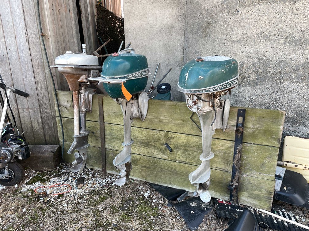 (3) Boat Motors