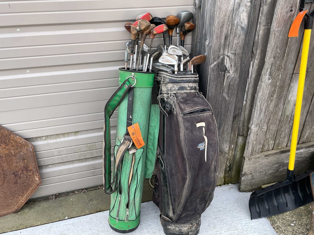 (2) Sets of Golf Clubs