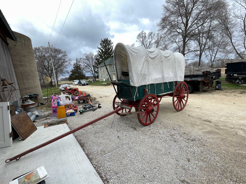 Vintage Covered Wagon