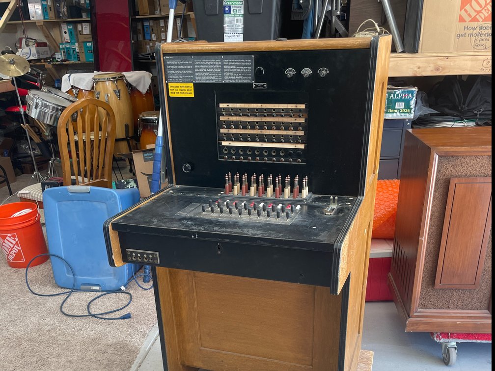Vintage 1927 Telephone Switchboard (Offsite in Las Cruces)