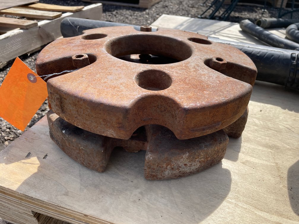 (2) Front Wheel Weights