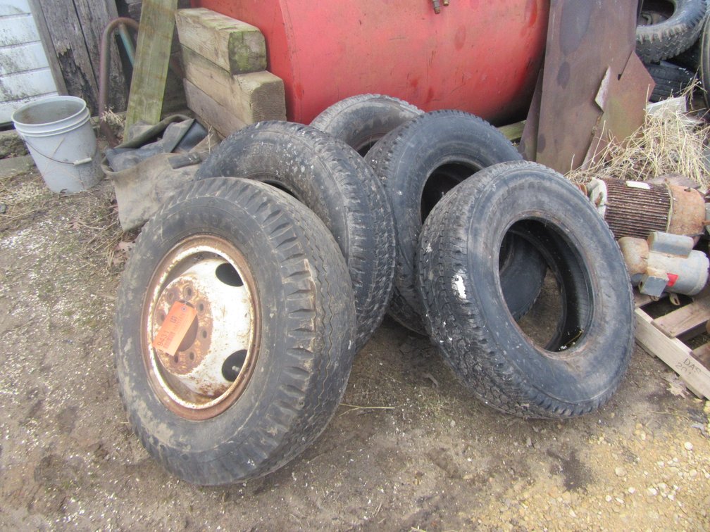 Lot of Tires