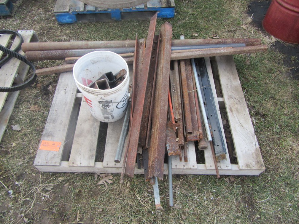 Pallet of Misc. Steel