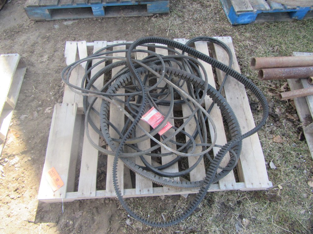 Pallet of Misc. Belts