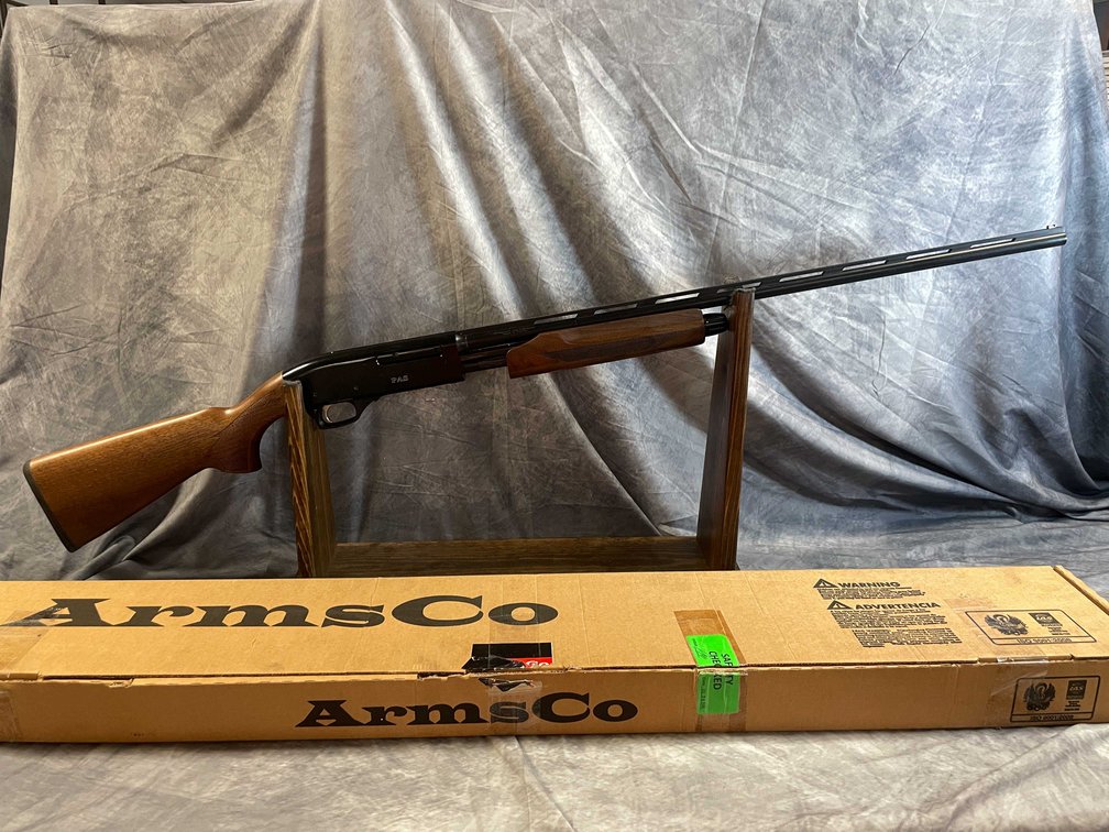 Armsco  PAS, 410 Ga. Pump Action Shotgun, SN: 410P18-000393