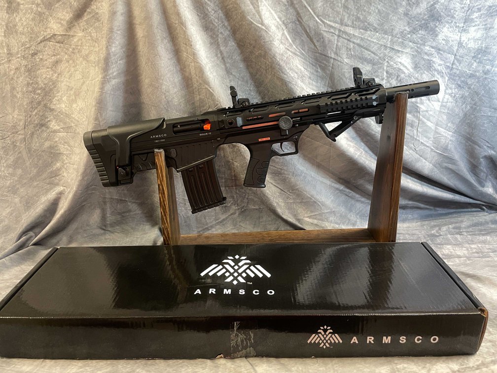 Armsco Bullie-12, 12 Ga. Semi-Auto Shotgun, SN: 12B21-0269