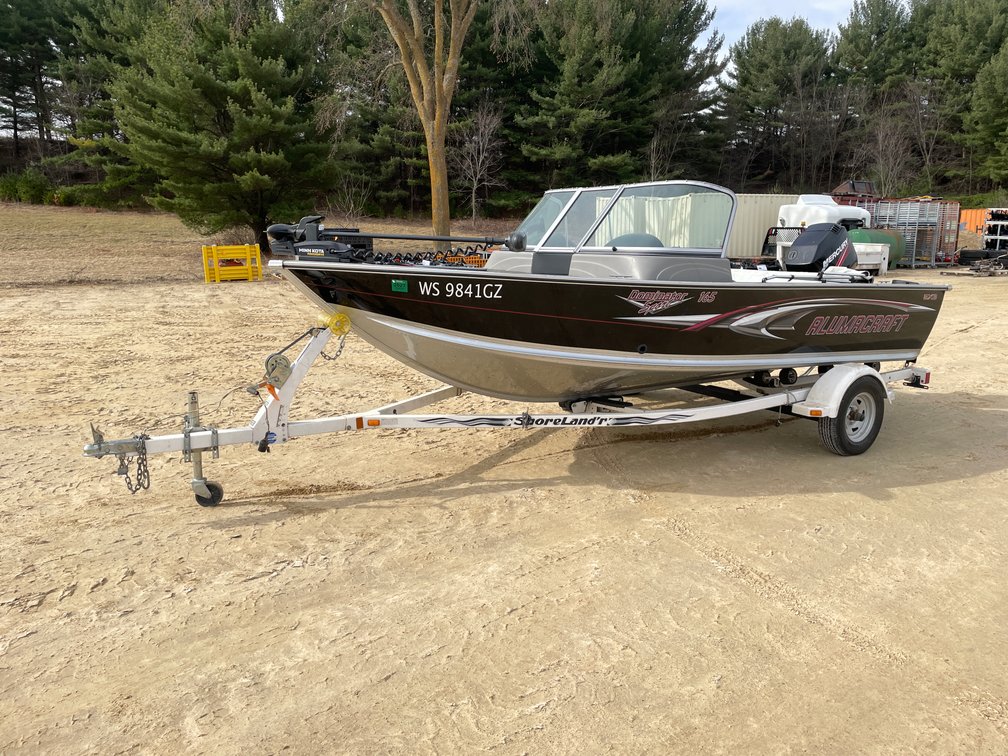 2006 Alumacraft Dominator Sport 165 Boat (Has WI Title)