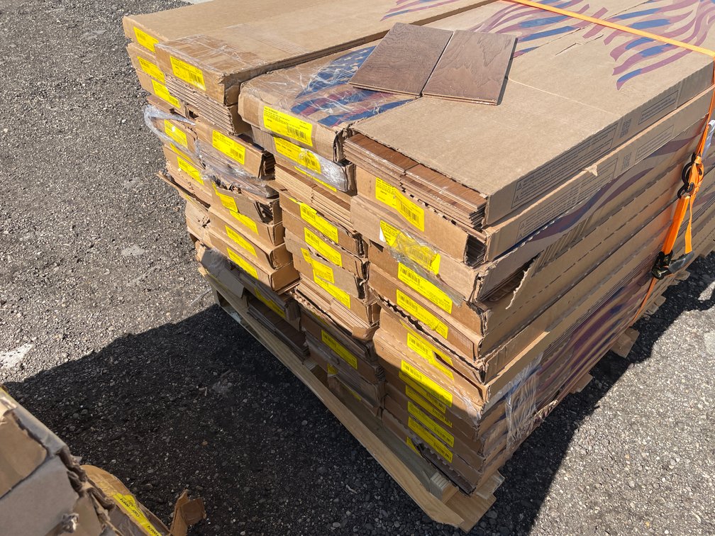 Approx. 1325 Sq. Ft. Shaw Engineered Tongue & Groove Wood Flooring