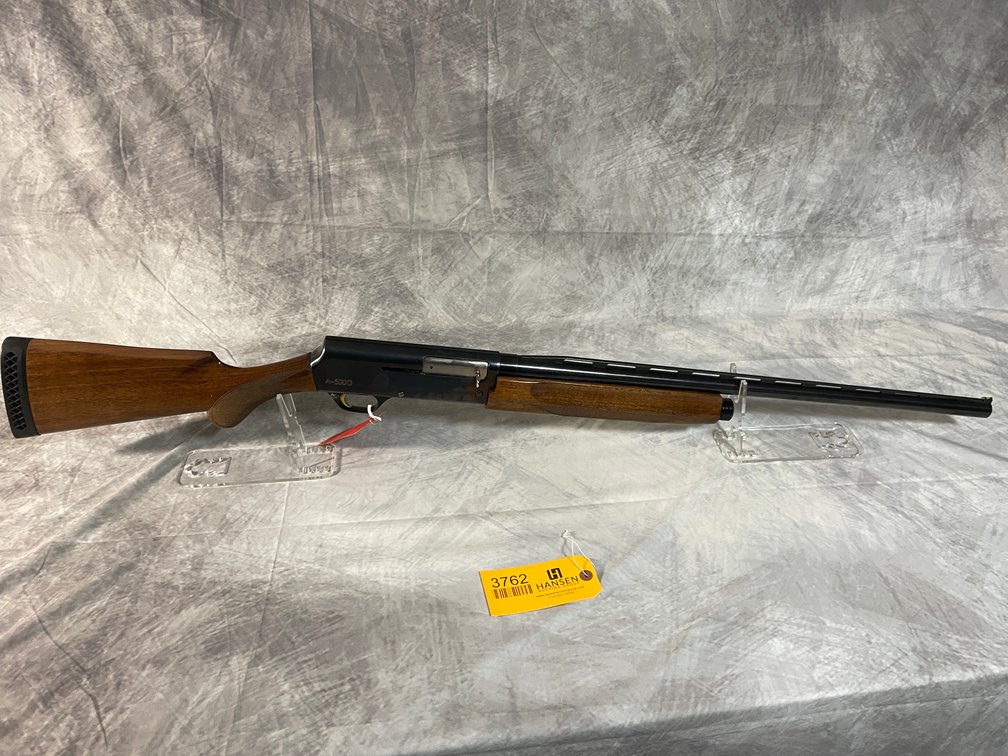 Browning A-500G 12 Gauge Semi Auto Shotgun, SN: 351NM16970 (Arcadia, WI)