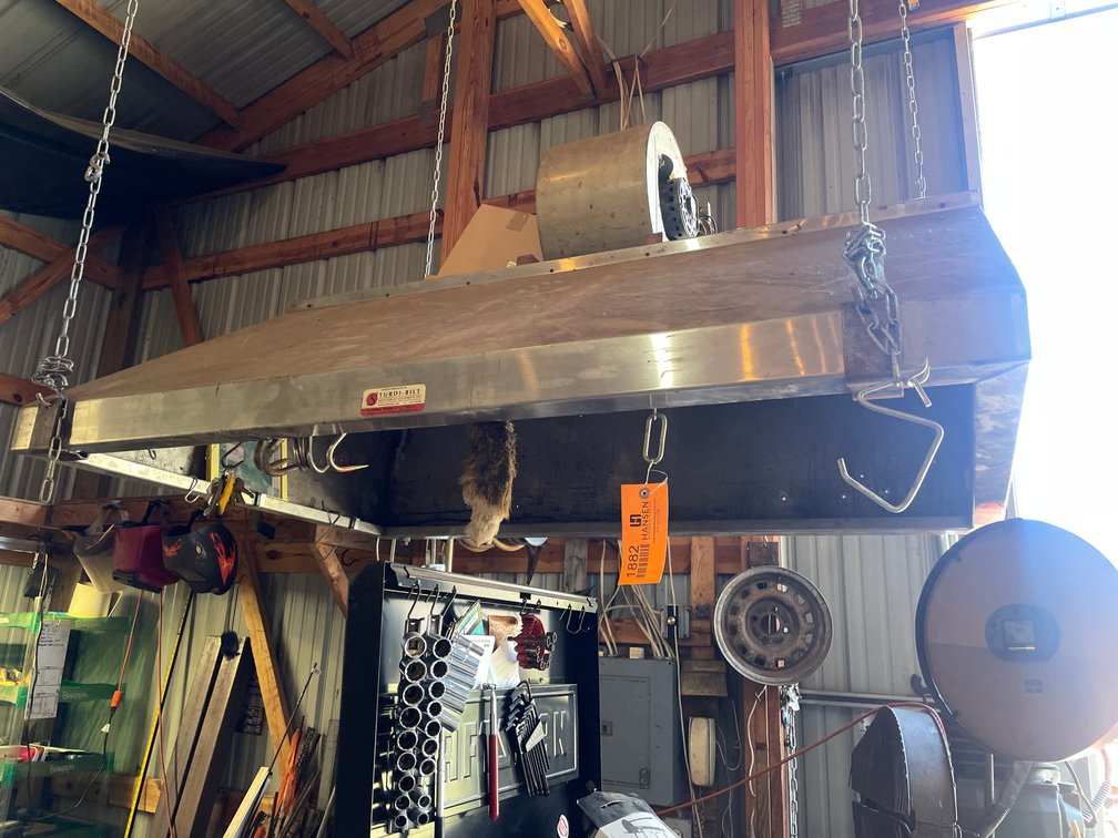 Sturdi-Bilt Stainless Steel Exhaust Hood with Blower Fan