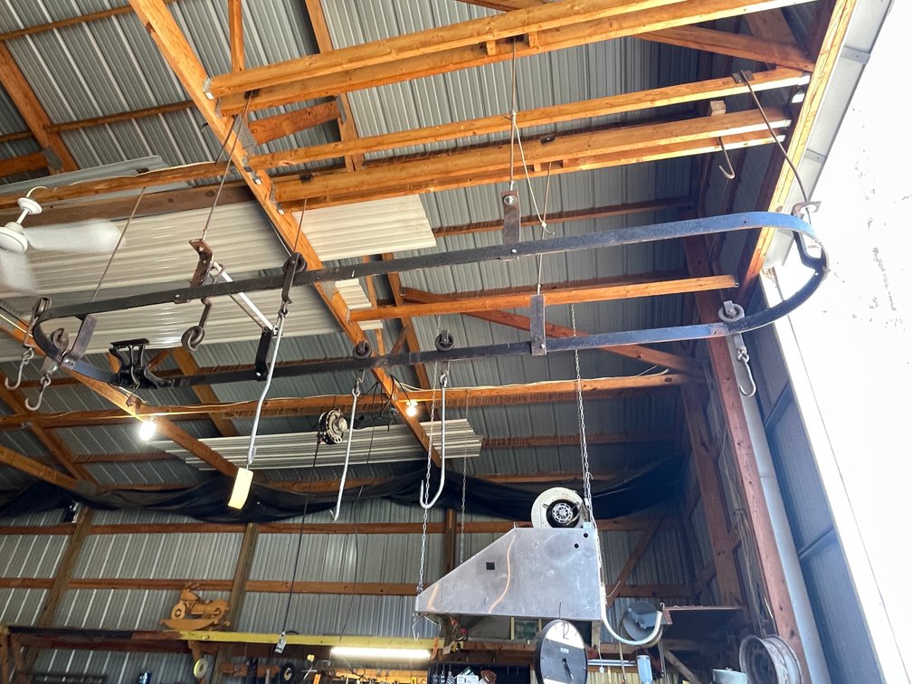 Steel Butcher's Trolley Rack