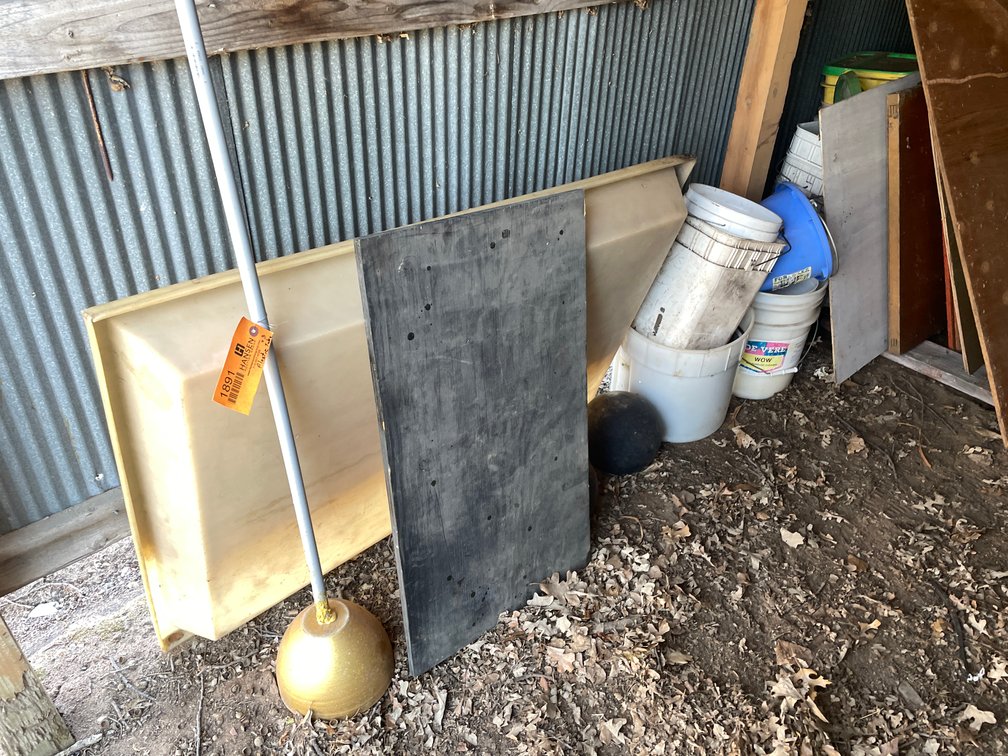 Poly Catch Tub and Misc. Items