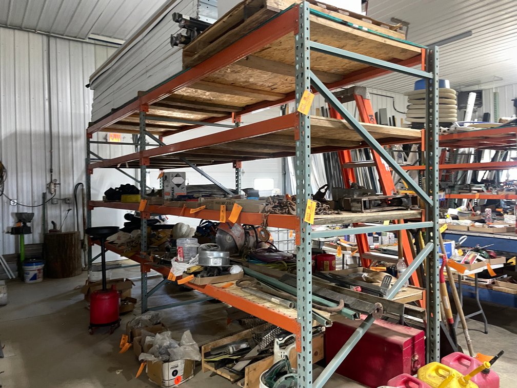 (2) 8' Sections of Pallet Racking