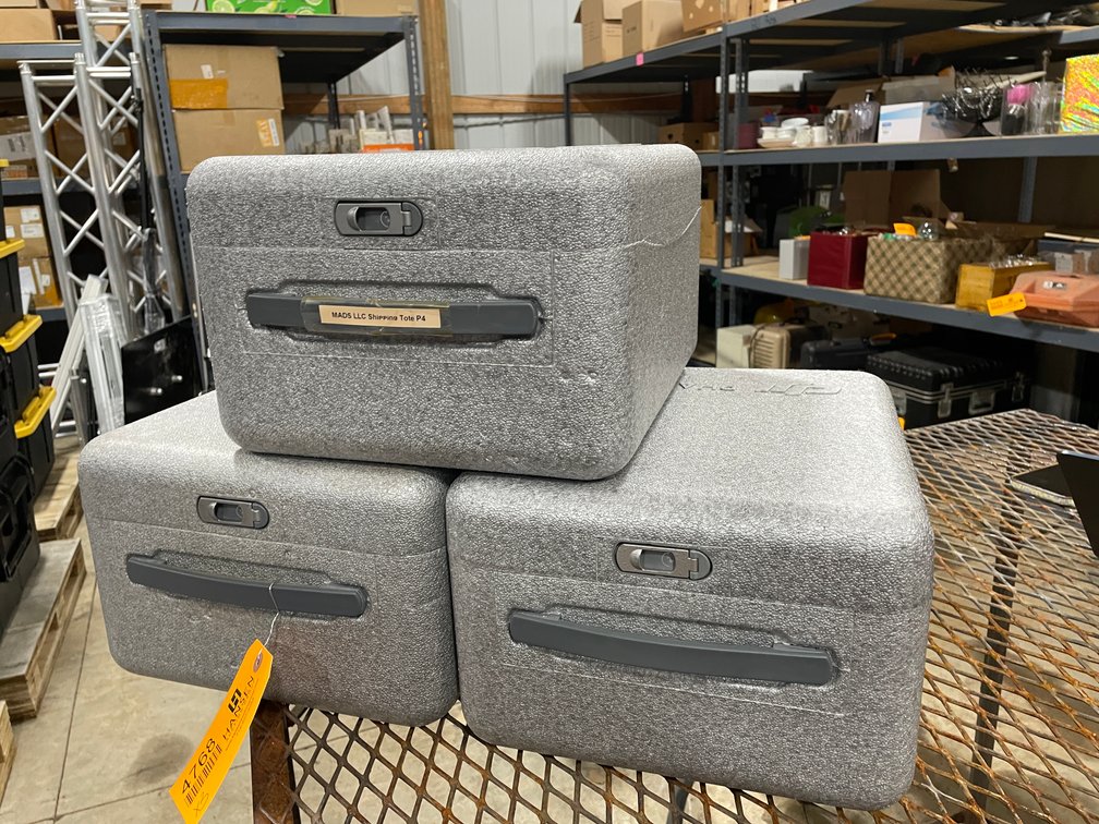 (3) DJI Phantom Foam Cases
