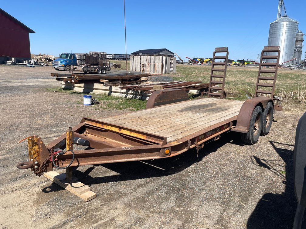 2004 Contrail 16' Trailer with Flip up Ramps (Has WI Title)