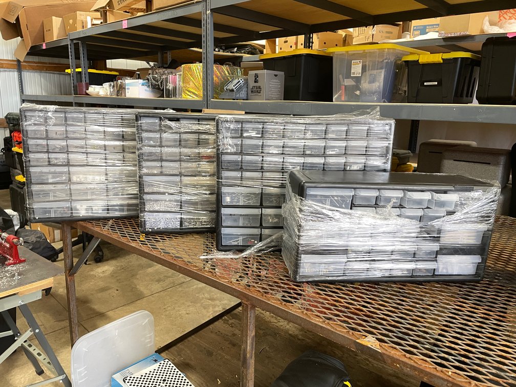 Hardware Organizers and Contents