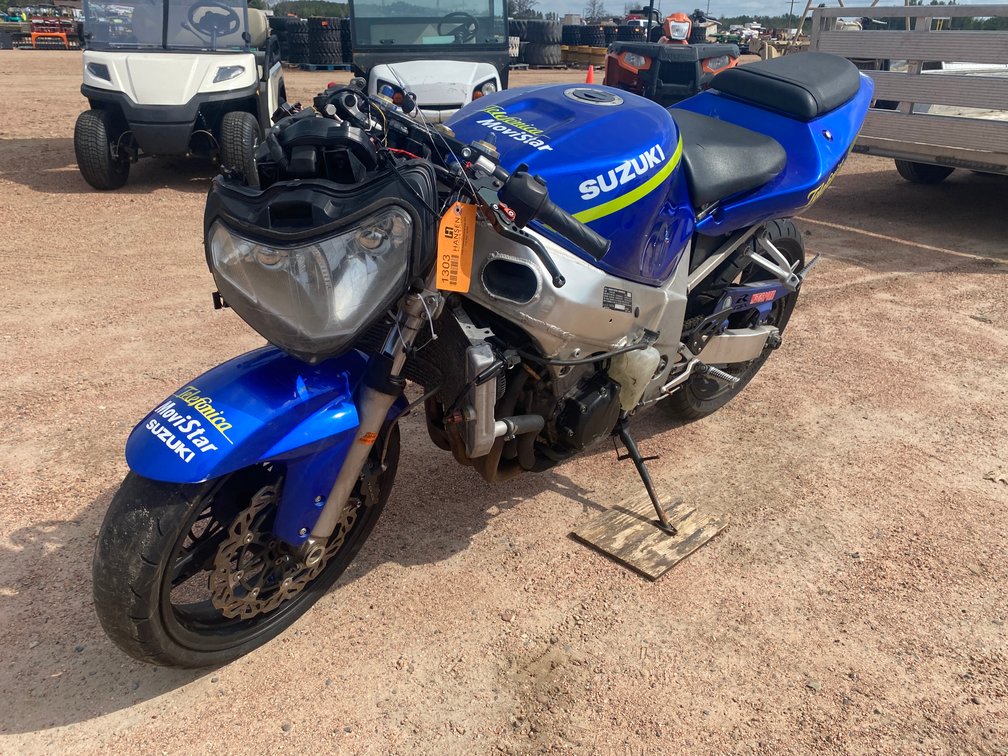 2002 Suzuki GSX-R600 Motorcycle (No Title)