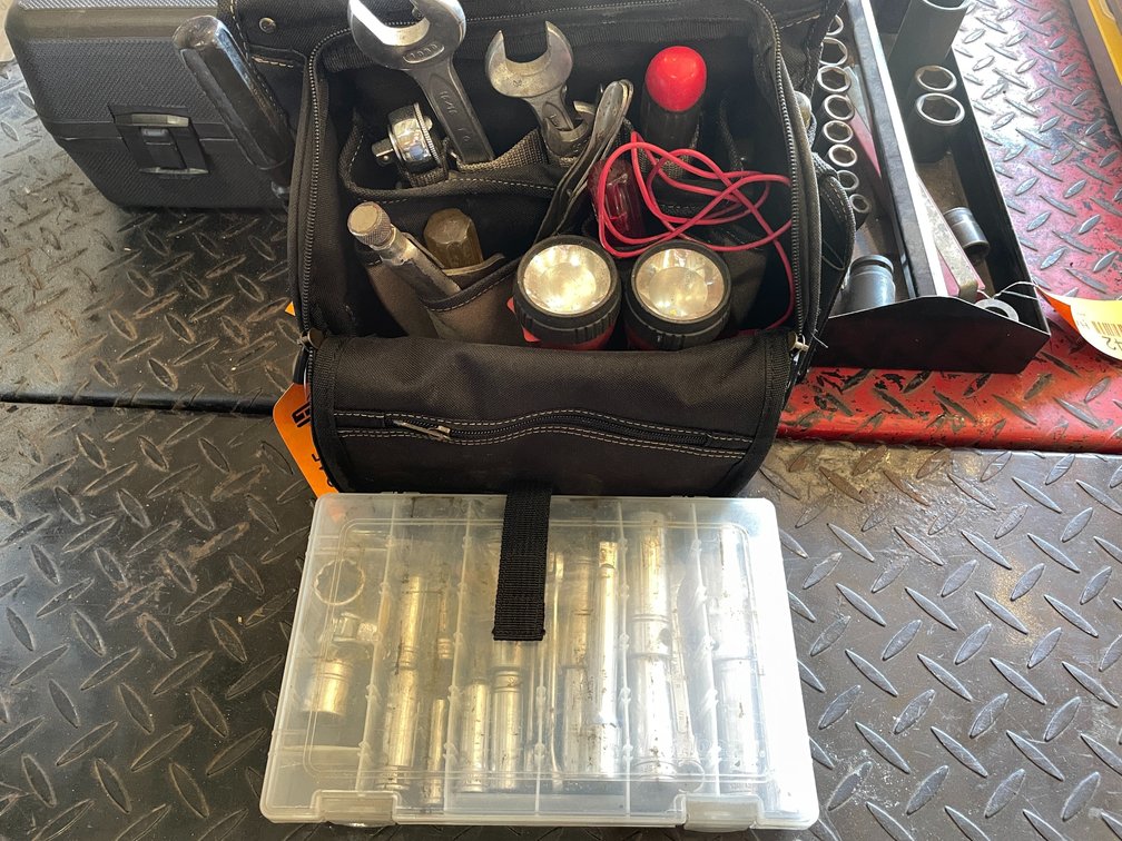 Cloth Tool Bag and Hand Tools